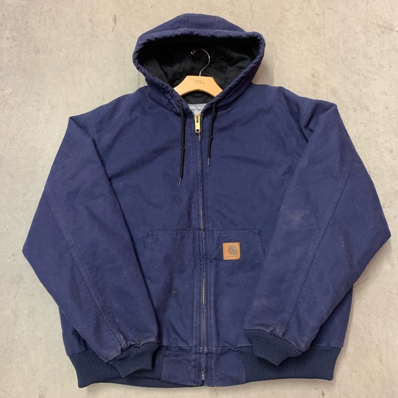Carhartt Other - dark blue hooded carhartt jacket